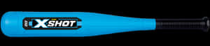 Blue X Shot Baseball Bat PNG