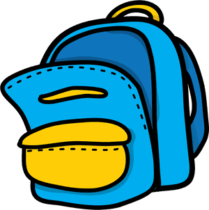 Transparent Backpack Clip Art - Transparent Background Backpack Clipart, HD Png Download PNG image with transparent background