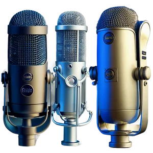 Blue Yeti Crystal Clear Microphone Png Ays85 PNG Image