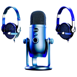 Blue Yeti Studio Mic Png Htk26 PNG Image