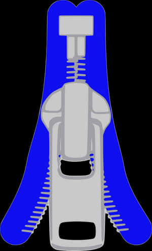 Zipper, Clothing, Fasten, Fastener, Interlocking, Zip - Zipper Cartoon, HD Png Download PNG with transparent background