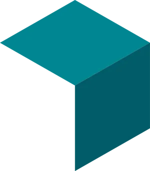 Blue3 D Cube Illustration PNG Image