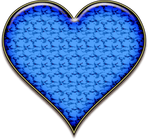 Blue 3d Heart Png - Heart, Transparent Png PNG image with transparent background