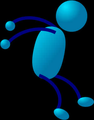 Stickman - Stick Man Running, HD Png Download PNG