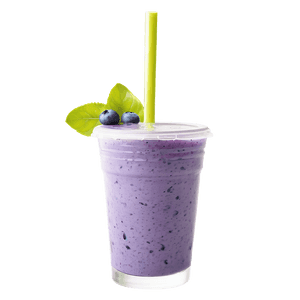 Blueberry Blast Smoothie PNG nob PNG