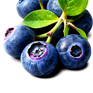 Blueberry Cluster Png 05242024 PNG Image