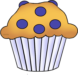 Blueberry Muffin - Transparent Background Blueberry Muffin Clipart, HD Png Download PNG image with transparent background