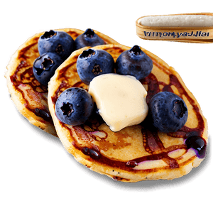Blueberry Pancakes PNG bqv60 PNG with transparent background
