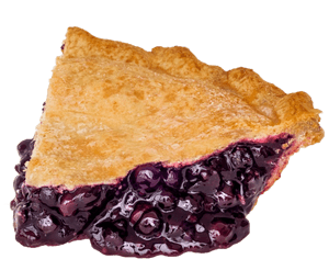 Blueberry Pie Png - Slice Of Blueberry Pie, Transparent Png PNG image with transparent background