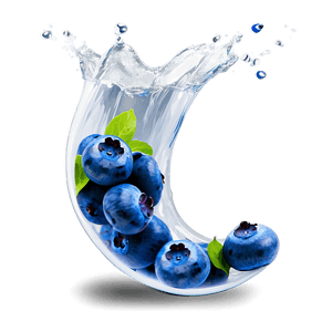 Blueberry Splash PNG 76 PNG image with transparent background