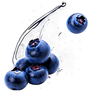Blueberry Splash PNG qsu PNG image with transparent background