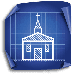 Building Project - Blueprint Of A Church, HD Png Download PNG image with transparent background