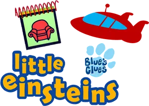 Blues Cluesand Little Einsteins Crossover PNG Image