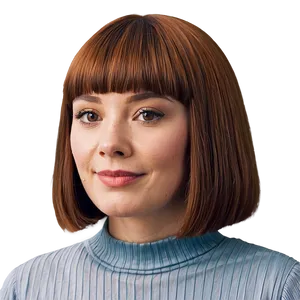 Blunt Karen Haircut Png Upw PNG Image