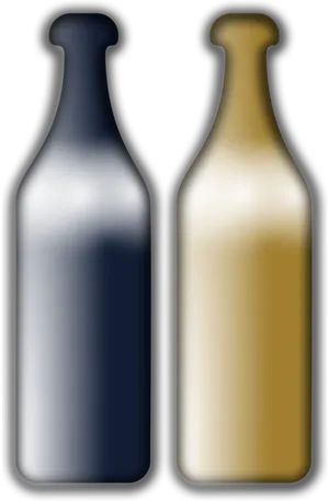 Blurred Bottleson Black Background PNG Image