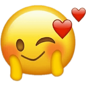 Heart Expression Emoji PNG Photos PNG image with transparent background