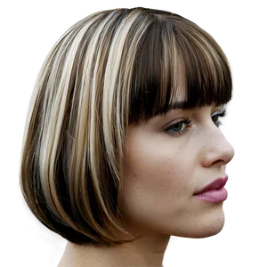 Bob Cut Fashion Png Aoy21 PNG Image