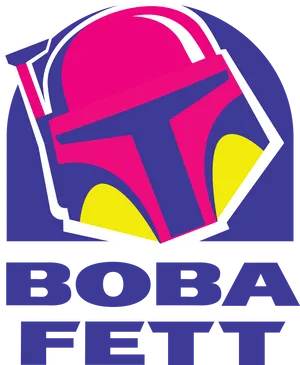 Boba Fett Helmet Graphic PNG Image