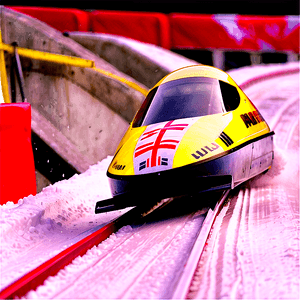 Bobsleigh Race PNG ier PNG image with transparent background