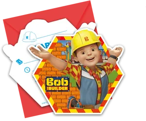 Bobthe Builder Animated Character PNG Image