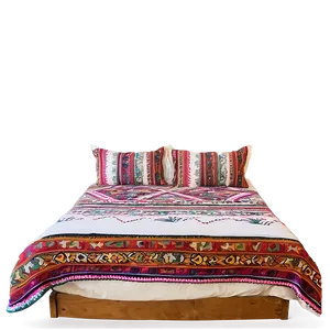 Bohemian Bed Sheets Png Dlx PNG Image