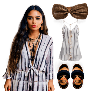 Bohemian Outfit Vibes PNG ymn21 PNG with transparent background