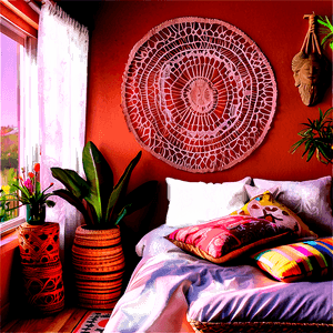 Boho Chic Room Style PNG rqh PNG with transparent background