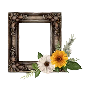 Boho Wedding Frame Png 06262024 PNG Image