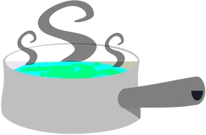 Boiling Pot Without Steam PNG Image