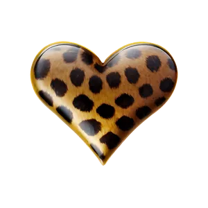 Bold Leopard Heart Icon Png Rnc PNG Image