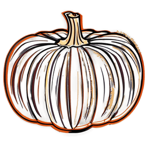 Bold Pumpkin Outline Image PNG bxd PNG