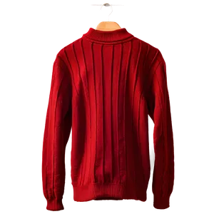 Bold Red Sweater Png Lom87 PNG Image