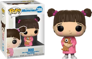 Boo Monsters Inc Funko Pop PNG Image