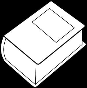 Book Icon Outline PNG image with transparent background