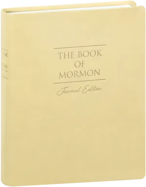 Bookof Mormon Journal Edition PNG Image