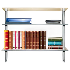 Bookshelf Vector Graphic Png 18 PNG Image