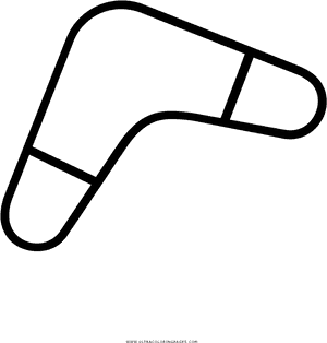 Boomerang Coloring Page - James King Blisworth Fc, HD Png Download PNG image with transparent background