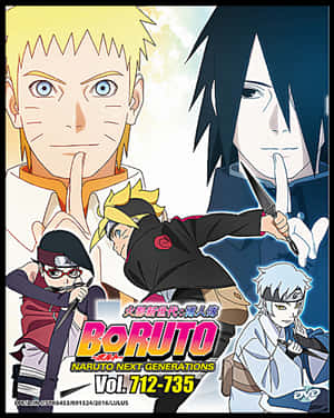 Boruto Naruto Generations D V D Cover PNG image with transparent background