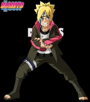 Boruto Uzumaki Injured Hand PNG image with transparent background