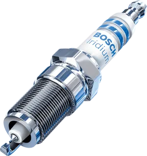 Bosch Iridium Spark Plug PNG Image