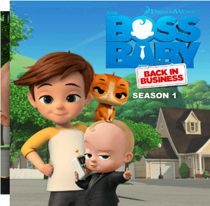 Boss Baby Backin Business Season1 Promo PNG image with transparent background