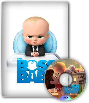 Boss Baby Movie D V D Cover Art PNG Image