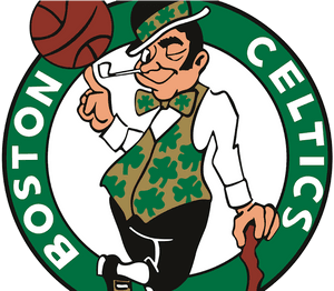 Logo Boston Celtics Vector Cdr & Png Hd - Boston Celtics Fatheads PNG image with transparent background