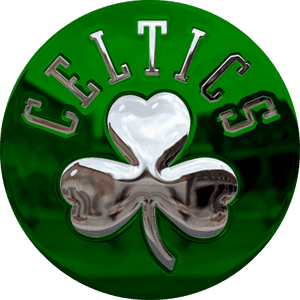 Celtics Logo Png - White Boston Celtics Logo PNG image with transparent background