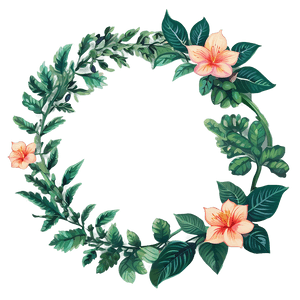 Botanical Frame PNG vbw58 PNG image with transparent background