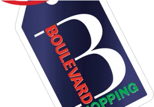 Boulevard Shopping Tag Logo PNG Image