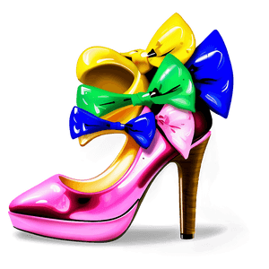 Bow High Heels PNG nbl PNG image with transparent background