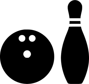 Clip Art Bowling Ball - Bowling Bowl And Pin, HD Png Download PNG image with transparent background