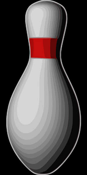 Bowling_ Pin_ Graphic PNG image with transparent background