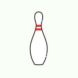 Bowling Pin Icon PNG image with transparent background